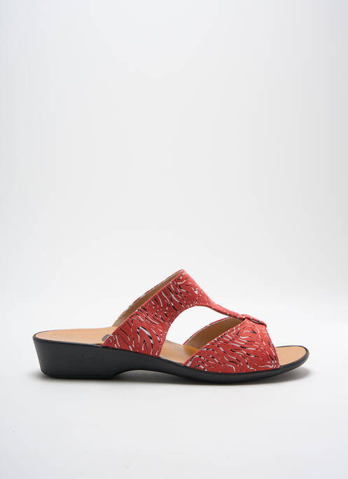 Mules/Sabots rouge LADY pour femme