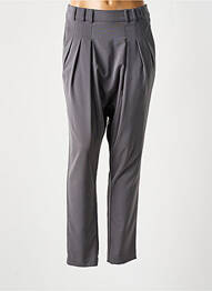 Sarouel stretch taille normale gris BENETTON femme