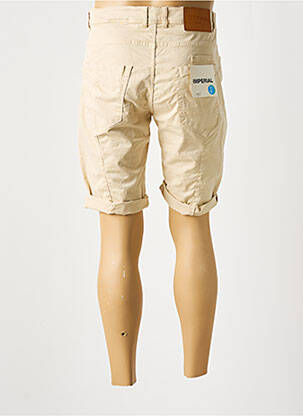 Bermuda stretch taille normale beige IMPERIAL homme