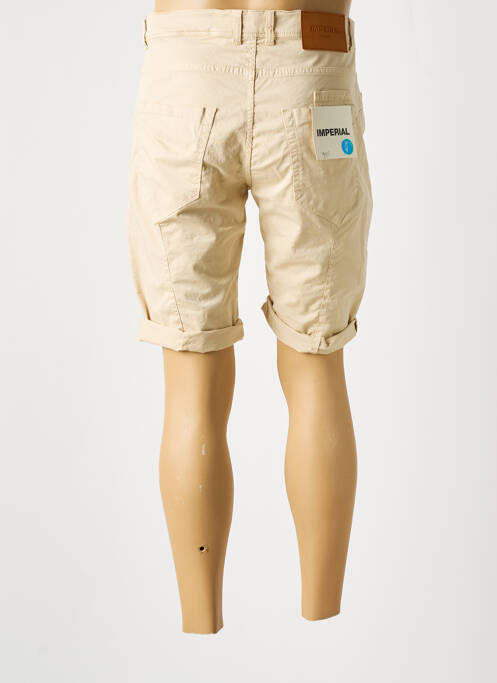Bermuda beige IMPERIAL pour homme