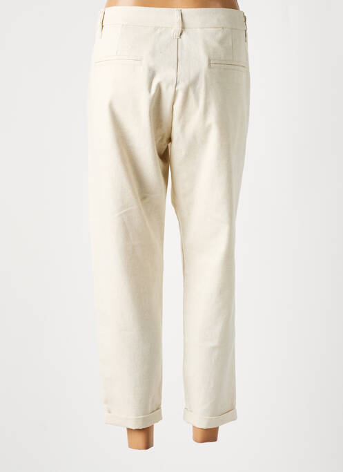 Pantalon 7/8 beige IMPERIAL pour femme