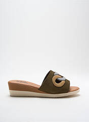 Mules/Sabots vert SPK pour femme seconde vue