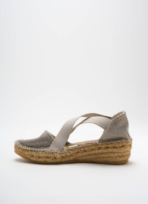 Espadrilles argent MONTANE pour femme