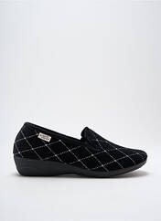 Chaussons/Pantoufles noir LA MAISON DE L'ESPADRILLE pour femme seconde vue