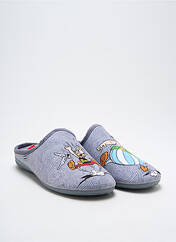 Chaussons/Pantoufles gris LA MAISON DE L'ESPADRILLE pour homme seconde vue