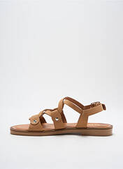 Sandales/Nu pieds marron WIKERS pour femme seconde vue