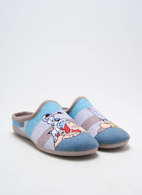 Chaussons/Pantoufles bleu LA MAISON DE L'ESPADRILLE pour garçon