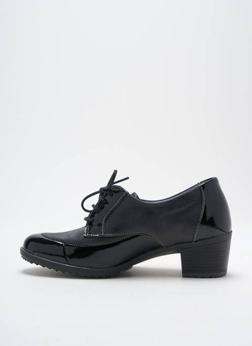 Derbies noir BOISSY pour femme