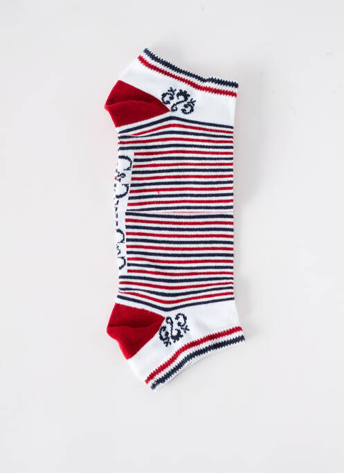 Chaussettes rouge CLOVIS & CLOTHILDE pour femme