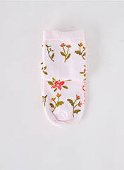 Chaussettes rose CLOVIS & CLOTHILDE pour femme seconde vue