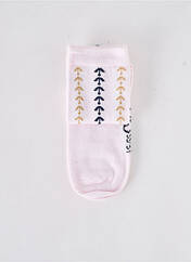 Chaussettes rose CLOVIS & CLOTHILDE pour femme seconde vue