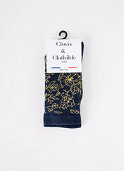 Chaussettes or CLOVIS & CLOTHILDE pour femme seconde vue