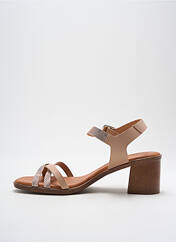 Sandales/Nu pieds beige WIKERS pour femme seconde vue