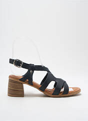 Sandales/Nu pieds noir WIKERS pour femme seconde vue