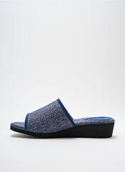 Chaussons/Pantoufles bleu EXQUISE pour femme seconde vue