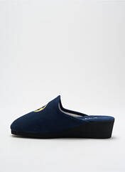 Chaussons/Pantoufles bleu EXQUISE pour femme seconde vue