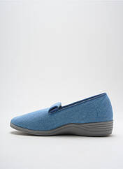 Chaussons/Pantoufles bleu LA VAGUE pour femme seconde vue