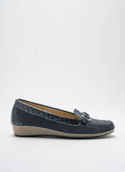 Mocassins bleu BOISSY pour femme seconde vue