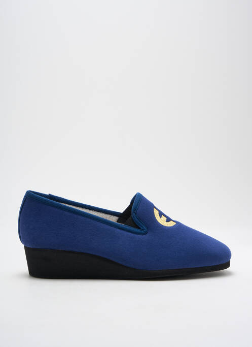 Chaussons/Pantoufles bleu EXQUISE pour femme