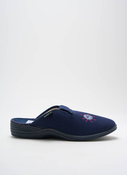 Chaussons/Pantoufles bleu LA VAGUE pour femme