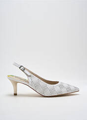 Escarpins blanc DORKING pour femme seconde vue