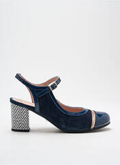 Escarpins bleu DORKING pour femme seconde vue