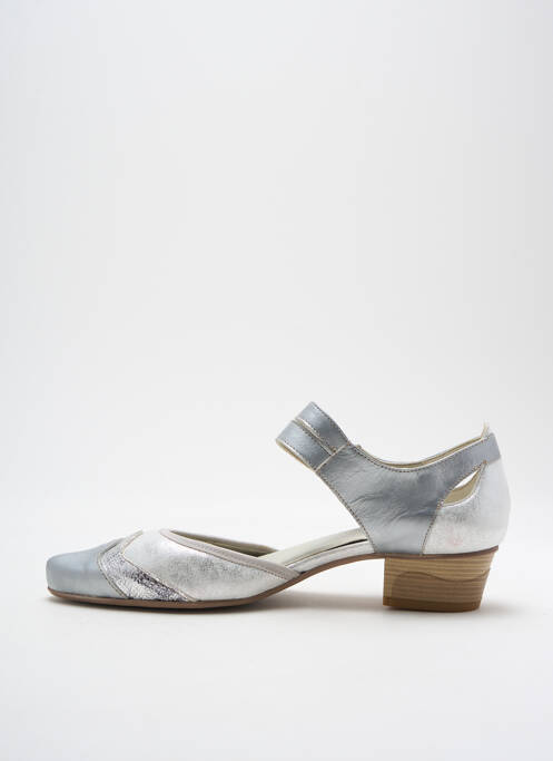 Sandales/Nu pieds argent DORKING pour femme