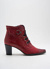 Bottines/Boots rouge DORKING pour femme seconde vue