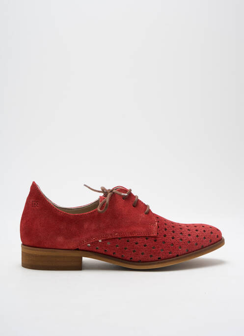 Derbies rouge DORKING pour femme