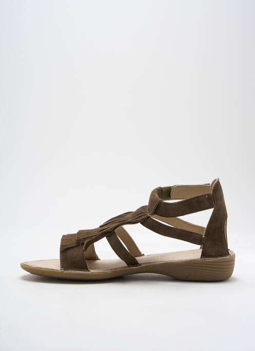 Sandales/Nu pieds vert DORKING pour femme