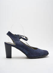 Escarpins bleu DORKING pour femme seconde vue