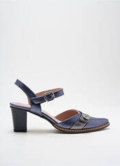 Sandales/Nu pieds bleu DORKING pour femme seconde vue