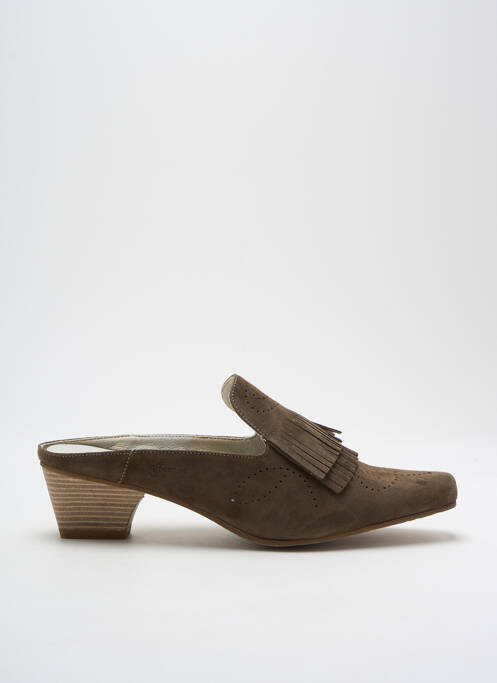 Mules/Sabots vert DORKING pour femme