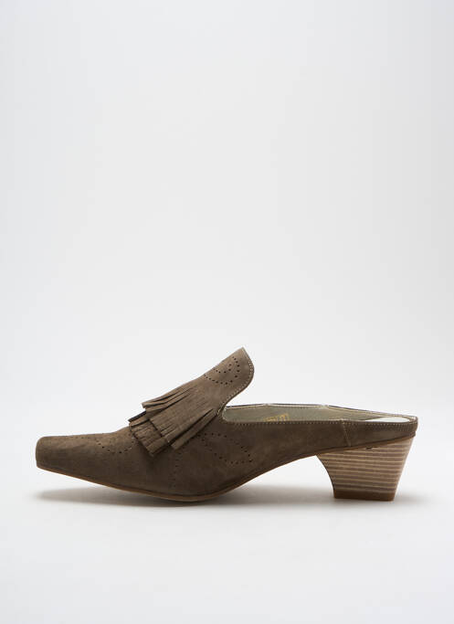 Mules/Sabots vert DORKING pour femme