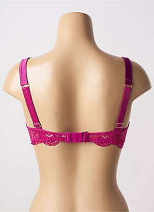 Soutien-gorge effet matière satinée haut soutien-gorge emboitant violet MORGAN femme
