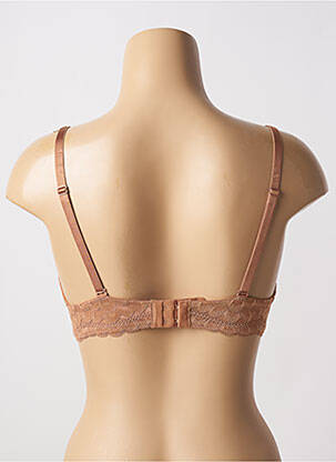 Soutien-gorge sans armature haut bandeau beige VALEGE femme