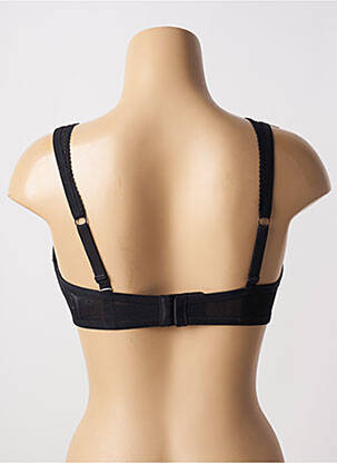 Soutien-gorge effet matière satinée haut soutien-gorge moulé noir LINGADORE femme
