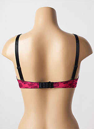 Soutien-gorge effet matière satinée haut soutien-gorge moulé rose ESCORT femme
