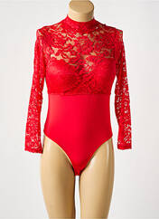 Body lingerie rouge ADMAS pour femme seconde vue