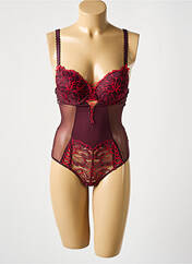 Body lingerie violet VALEGE pour femme seconde vue