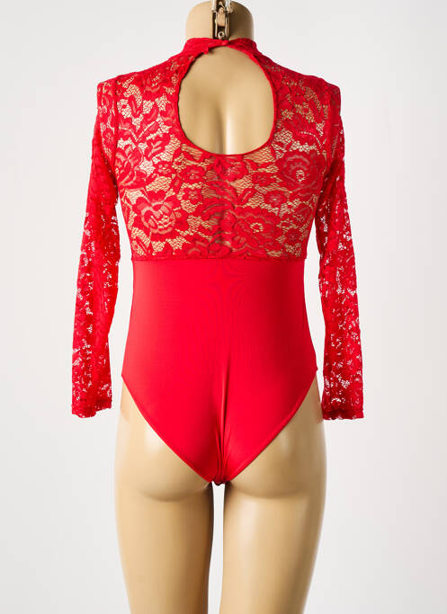 Body lingerie rouge ADMAS pour femme