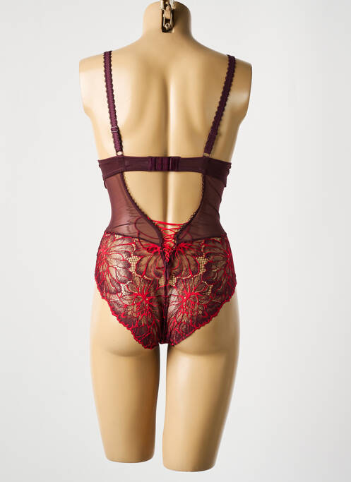 Body lingerie violet VALEGE pour femme