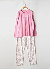 Pyjama rose ADMAS pour femme seconde vue