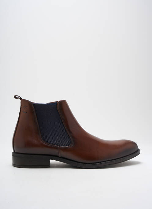 Bottines/Boots marron FLUCHOS pour homme