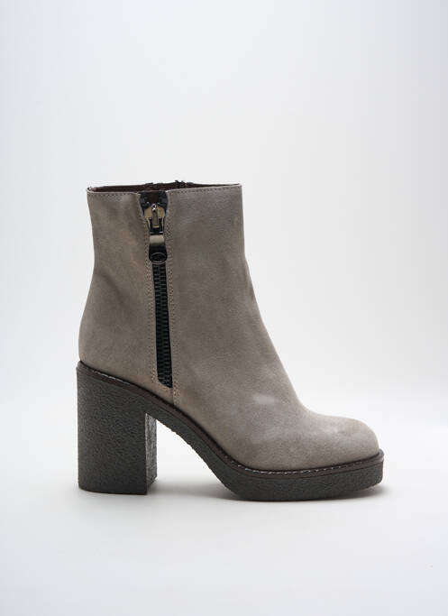 Bottines/Boots gris PAOYAMA pour femme