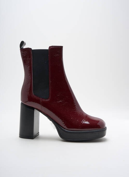 Bottines/boots talon bottier talon de 7 à 9cm violet SPAZIOZERO8 femme
