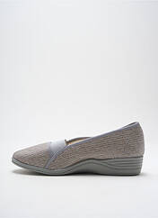 Chaussons/Pantoufles gris LA VAGUE pour femme seconde vue