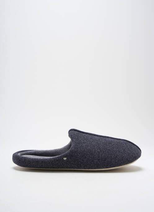 Chaussons/Pantoufles bleu ISOTONER pour femme