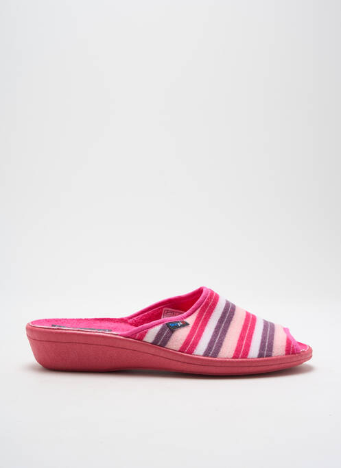 Chaussons/Pantoufles rose WAPITI pour femme