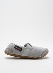 Chaussons/Pantoufles gris HAFLINGER pour enfant seconde vue